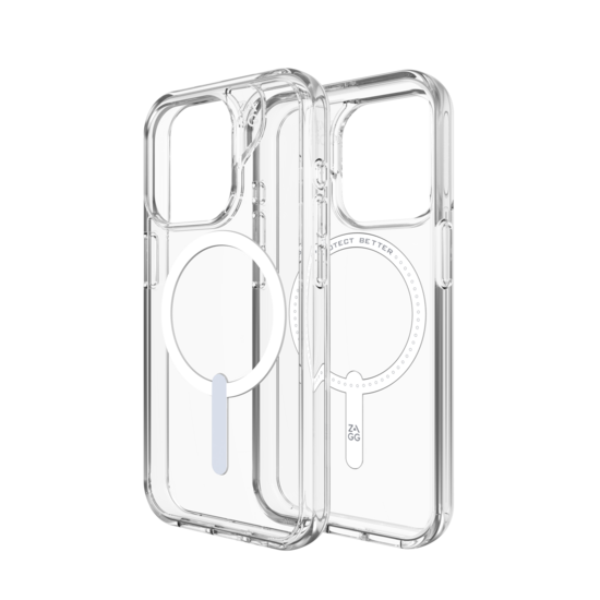 ZAGG Crystal Palace&nbsp;MagSafe iPhone 15 Pro hoesje transparant