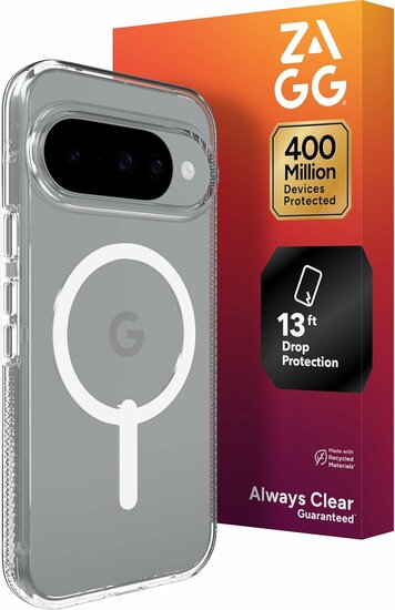 ZAGG Crystal Palace Snap Google Pixel 10 Pro XL hoesje transparant