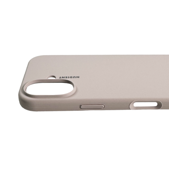 Nudient Base Case iPhone 16 Plus hoesje beige