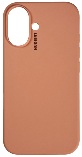 Nudient Base Case iPhone 16 Plus hoesje oranje