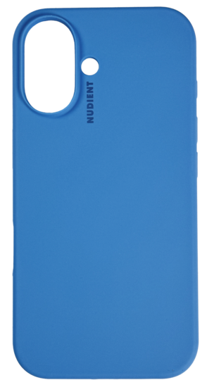 Nudient Base Case iPhone 16 Plus hoesje blauw