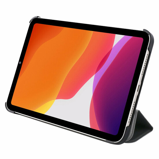 Pomologic BookCase iPad mini 7 hoesje zwart