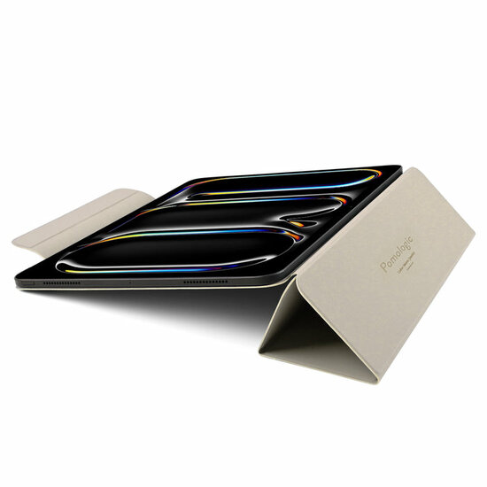 Pomologic BookCover iPad Pro 13 inch hoesje beige