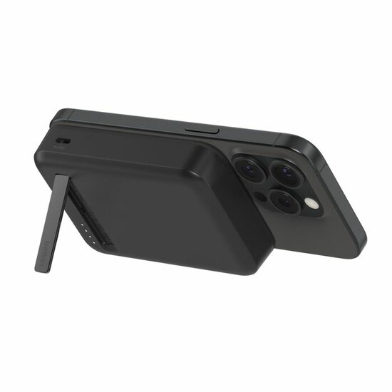 Belkin MagSafe Qi2 10000 mAh powerbank met stand zwart