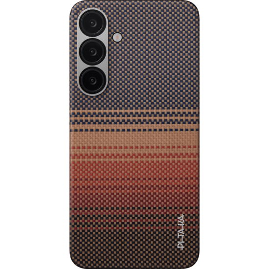 Pitaka Tactile Woven MagSafe Galaxy S25+ Plus hoesje sunset