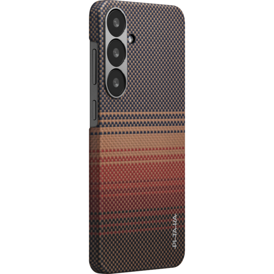 Pitaka Tactile Woven MagSafe Galaxy S25+ Plus hoesje sunset