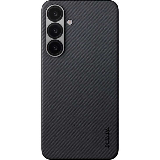 Pitaka Ultra Slim MagSafe Galaxy S25+ Plus hoesje carbon
