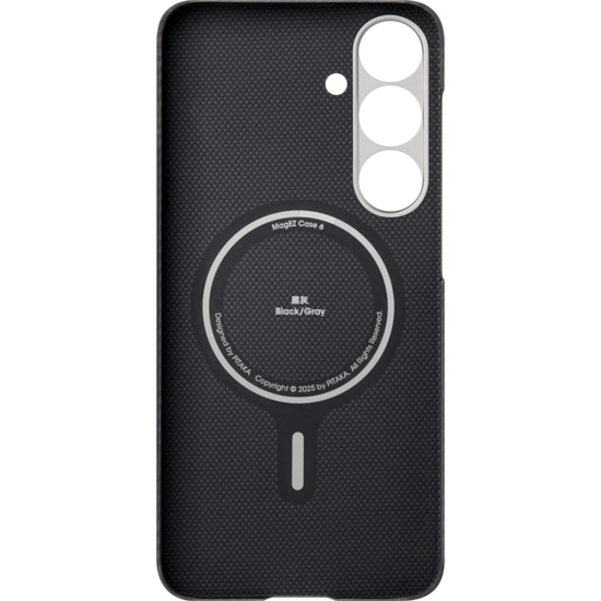 Pitaka Ultra Slim MagSafe Galaxy S25+ Plus hoesje carbon