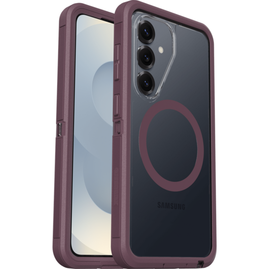 Otterbox Defender Pro XT MagSafe Galaxy S26 hoesje transparant paars