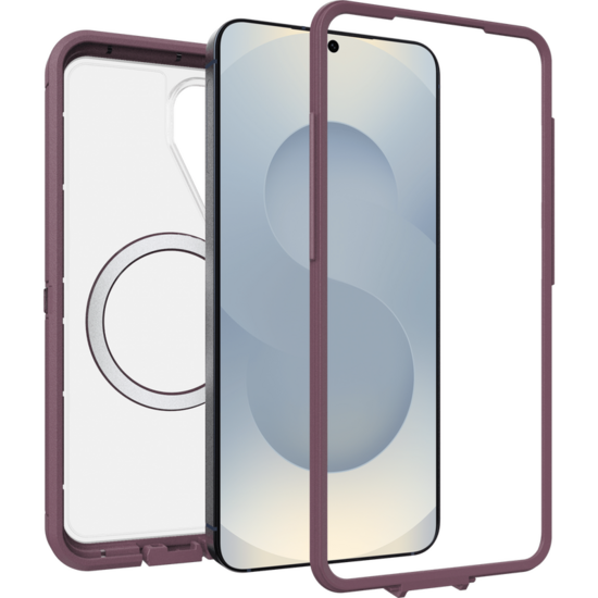 Otterbox Defender Pro XT MagSafe Galaxy S26 hoesje transparant paars