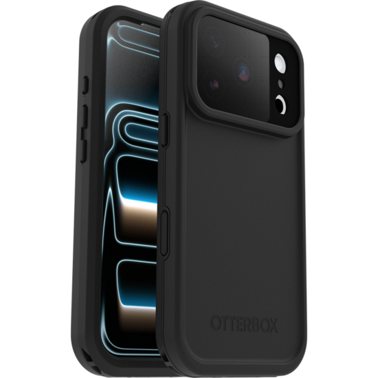 OtterBox Fre waterdicht iPhone 17 Pro hoesje zwart