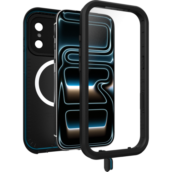OtterBox Fre waterdicht iPhone 17 Pro hoesje zwart