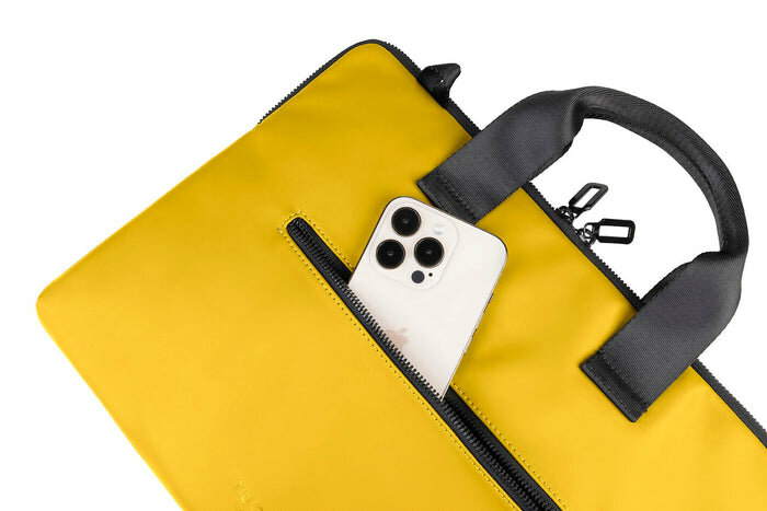Tucano Gommo MacBook 13 / 14 inch laptoptas geel