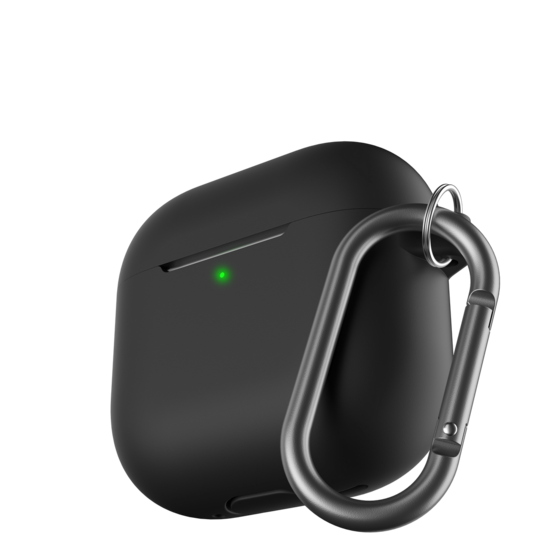 Keybudz Elevate AirPods 4 hoesje zwart