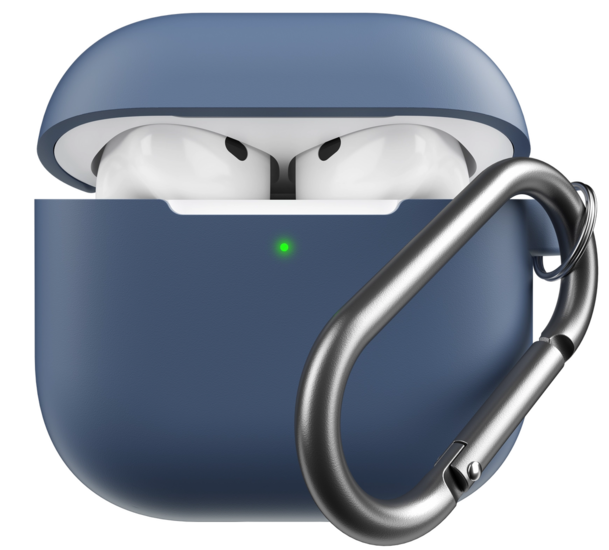 Keybudz Elevate AirPods 4 hoesje blauw