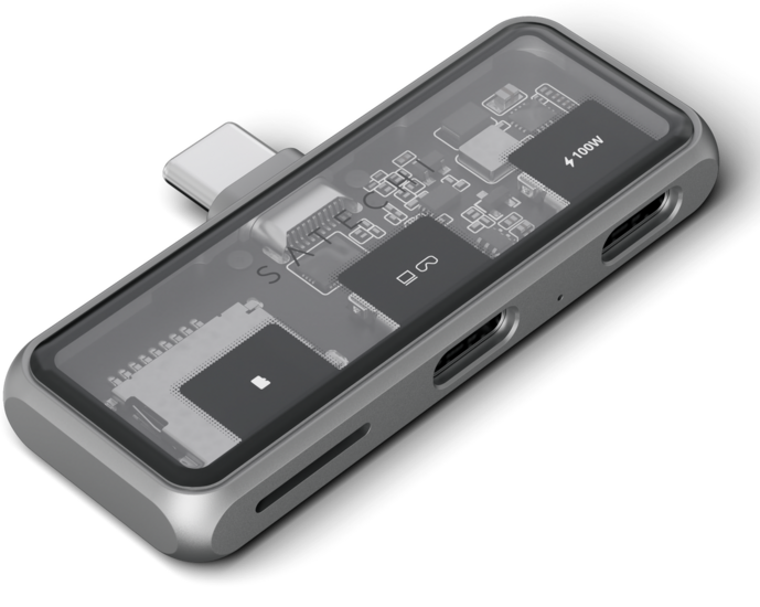 Satechi Mobile XR hub met microSD-lezer
