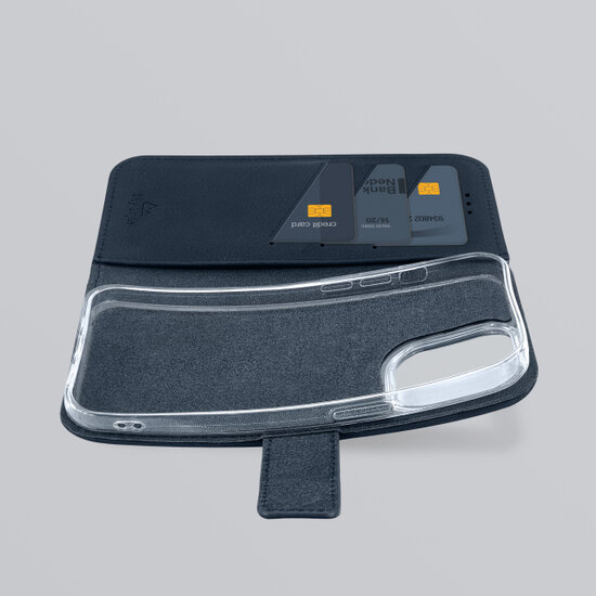 My Style Flex Wallet iPhone 17 Pro hoesje blauw