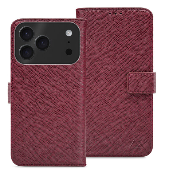 My Style Flex Wallet iPhone 17 Pro Max hoesje rood