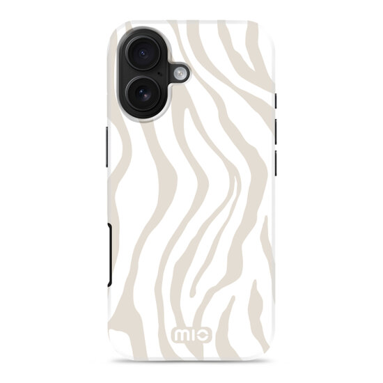 MIO MagSafe iPhone 17 hoesje Sandy Zebra