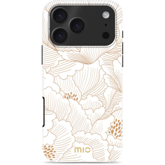 MIO MagSafe iPhone 17 Pro Max hoesje White Roses