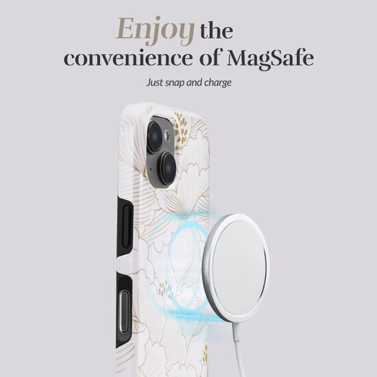 MIO MagSafe iPhone 17 Pro Max hoesje White Roses