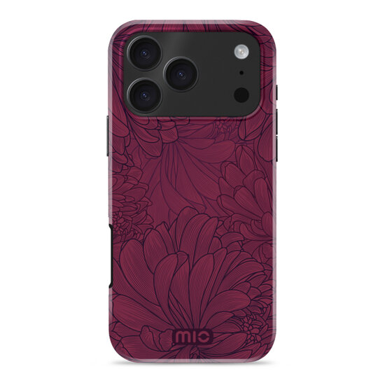 MIO MagSafe iPhone 17 Pro Max hoesje Berry Blooms