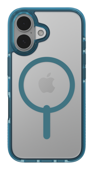 ZAGG Santa Cruz MagSafe iPhone 16 hoesje blauw