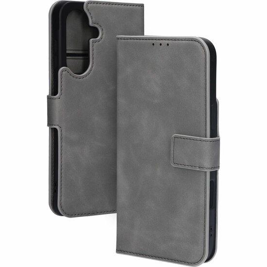 Mobiparts Classic Wallet Galaxy A56 hoesje grijs