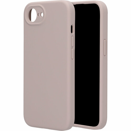 Mobiparts silicone iPhone 17e / 16e hoesje roze