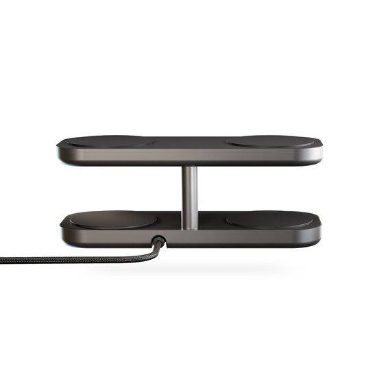 Zens Qi2 MagSafe Quattro 4 in 1 Charger Pro oplader zwart