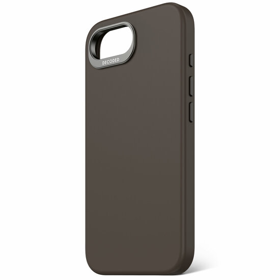 Decoded siliconen backcover iPhone 17e / 16e hoesje zwart