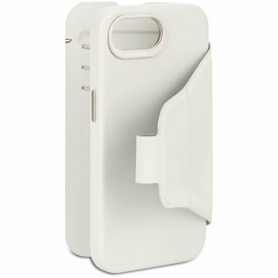 Decoded siliconen 2 in 1 wallet iPhone 17e / 16e hoesje clay