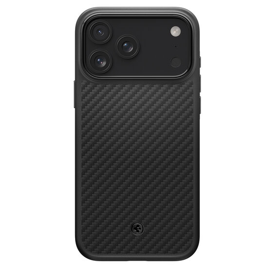 Spigen Enzo Aramid T iPhone 17 Pro hoesje zwart