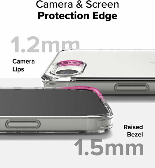 Ringke Fusion MagSafe iPhone 17e / 16e hoesje transparant
