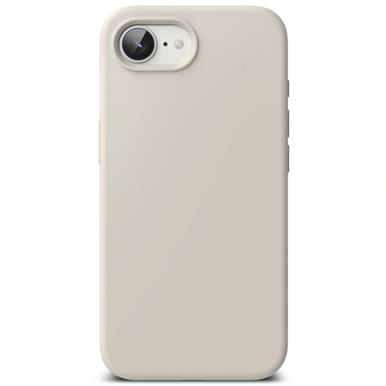 Ringke Siliconen MagSafe iPhone 17e / 16e hoesje stone