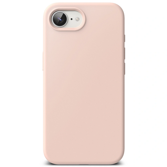 Ringke Siliconen MagSafe iPhone 17e / 16e hoesje roze