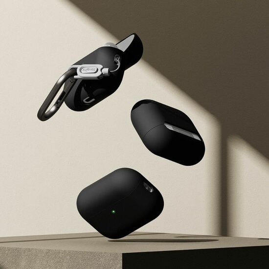 Ringke Silicone Case AirPods Pro 3 hoesje zwart