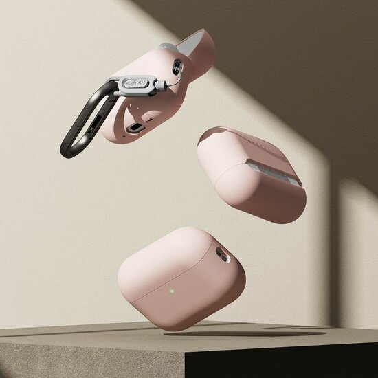 Ringke Silicone Case AirPods Pro 3 hoesje roze