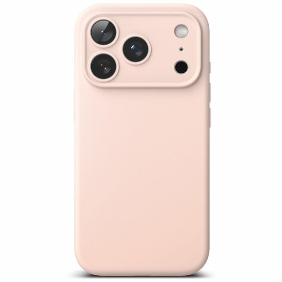 Ringke Siliconen MagSafe iPhone 17 Pro Max hoesje roze