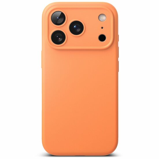 Ringke siliconen MagSafe iPhone 17 Pro hoesje oranje