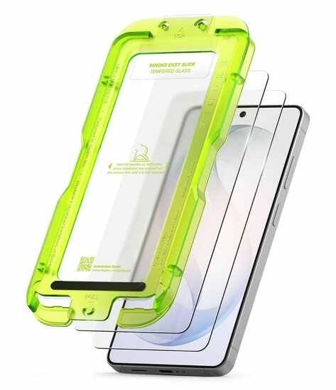 Ringke Easy Slide Galaxy S26 Ultra glazen screenprotector 2 pack