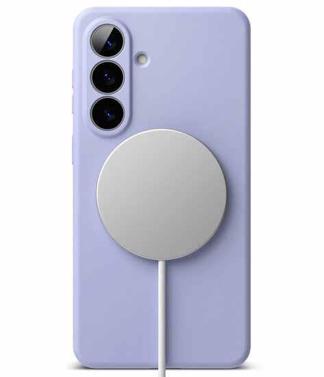 Ringke MagSafe Silicone Galaxy S26 hoesje lavender