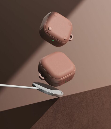 Ringke Onyx MagSafe Galaxy Buds 4 / Galaxy Buds 4 Pro hoesje coral