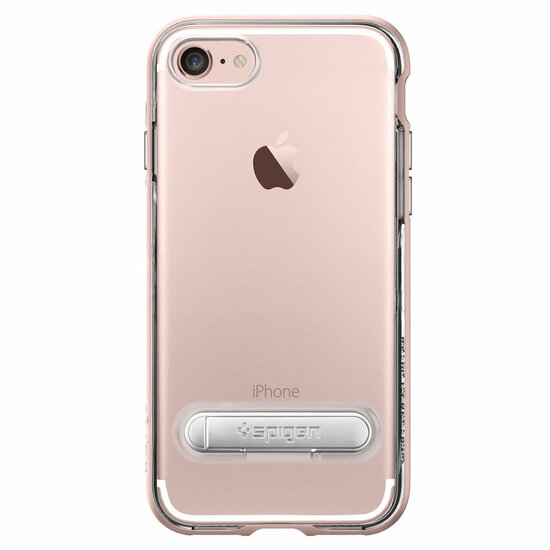 Spigen Hybrid Crystal iPhone 7 hoesje Rose Gold