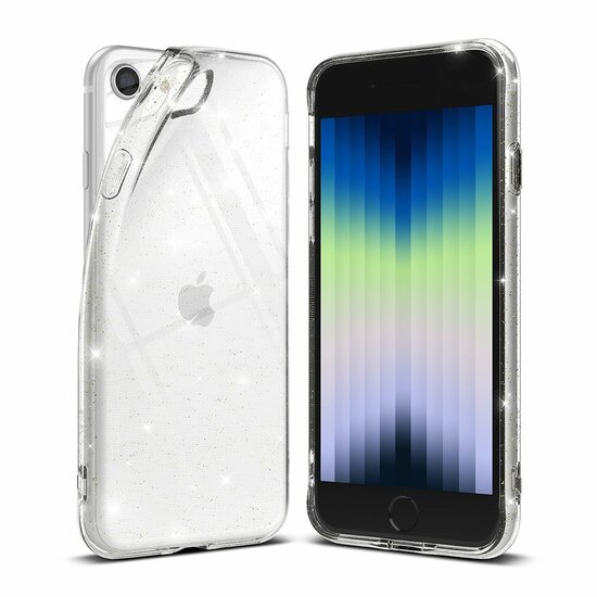 Ringke Air iPhone SE 2022 / 2020 hoesje Glitter