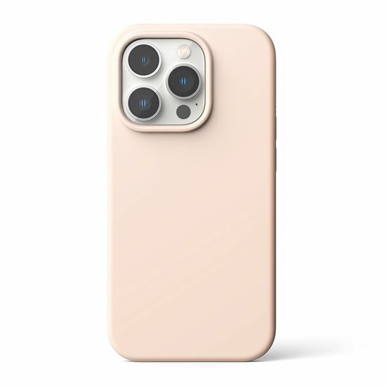 Ringke Silicone iPhone 14 Pro hoesje roze