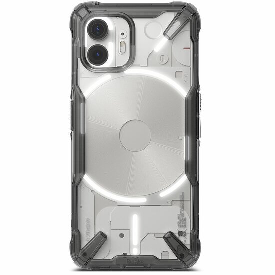 Ringke Fusion X Nothing Phone 2 hoesje smoke 