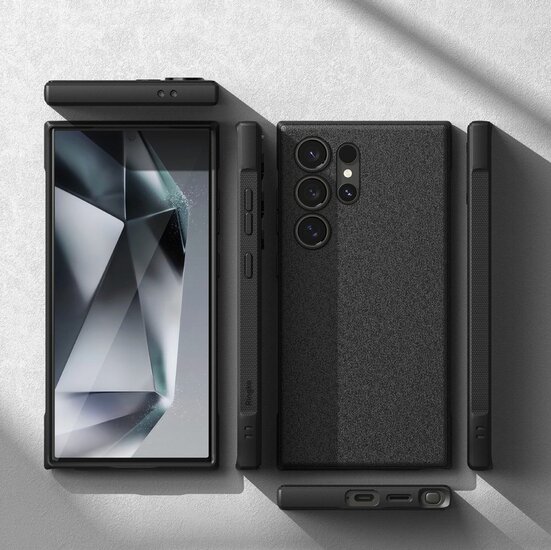 Ringke Onyx Galaxy S24 Ultra hoesje zwart  
