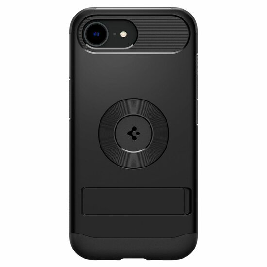 Spigen Slim Armor MagSafe iPhone 17e / 16e hoesje zwart 