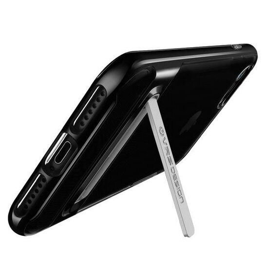 VRS Design Crystal Bumper iPhone 7 hoesje Jet Black